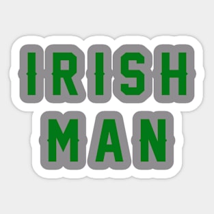Irish Man Sticker